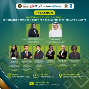 B10 – Nature and Climate Action: Conserving Tropical Forest for Ecosystem Services and Climate