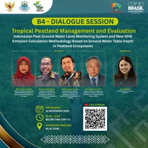 B4 – Tropical Peatland Management and  Evaluation