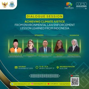 G1 – Achieving Climate Justice from Environmental Law Enforcement: Lessons Learned from Indonesia