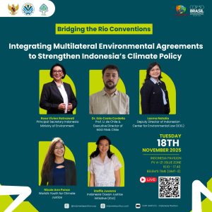 G2 – Bridging the Rio Conventions: Integrating Multilateral Environmental Agreements to Strengthen Indonesia’s Climate Policy
