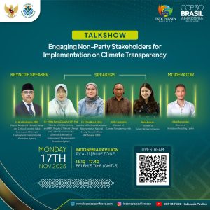 H3 – Engaging Non-Party Stakeholders for Implementation on Climate Transparency